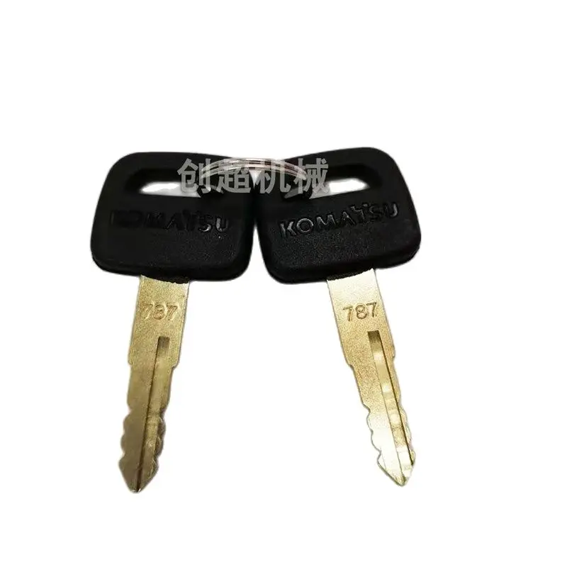 Excavator parts free delivery787KEY ignition key for Komatsu PC56