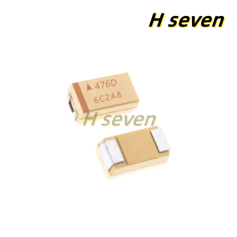

10pcs 2312 SMD Tantalum Capacitor 6032 C Type 20V 47UF ±10% 476D TAJC476K020RNJ