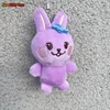 KPOP Idols Cartoon Cute Keychain Soft Short Plush Doll Keyring Pendant Girls Cotton Bag Accessories Irene SeulGi Wendy Fans Gift 4