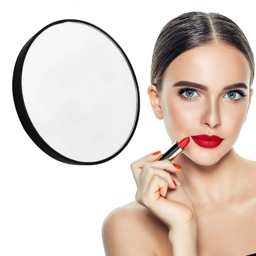 Remove Acne Pores Makeup Mirror With Two Suction Cups Round Shape 10/20/30x Magnifying Mirror Makeup Tool White Cosmetics