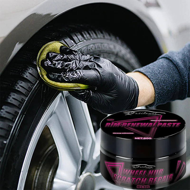 Car Wheel Scratch Repair Wax 1