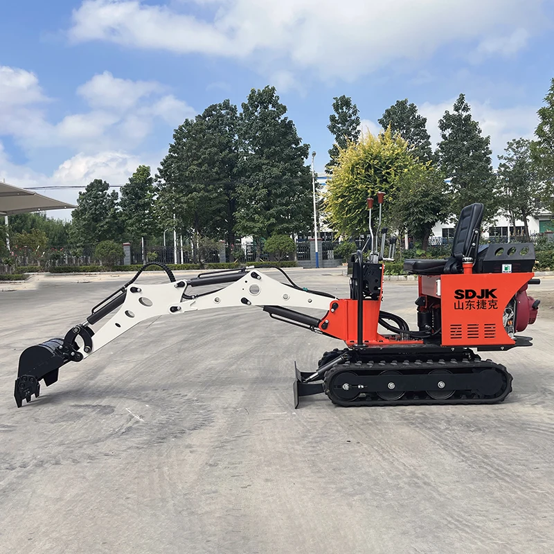 Cina Top Brand 1Ton Idraulico Mini Bagger Escavatore Cingolato 800Kg Prezzo