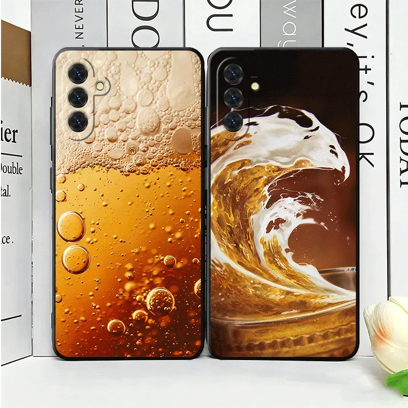 Funny Beer Bubble Summer Soft Phone Case