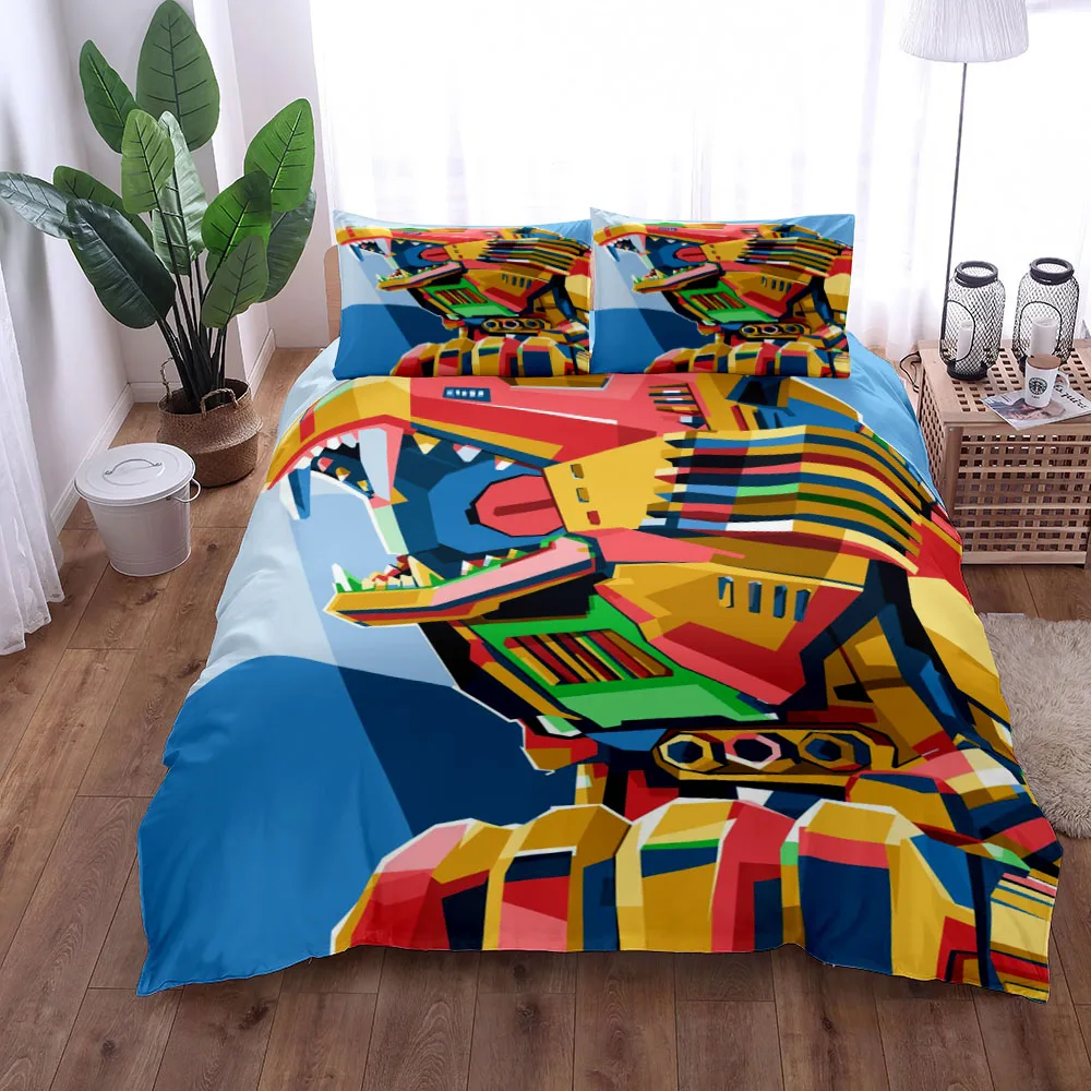 Zoid Liger Set Copripiumino Per Bambini King Queen Double Full Twin Set Di Biancheria Da Letto Singolo