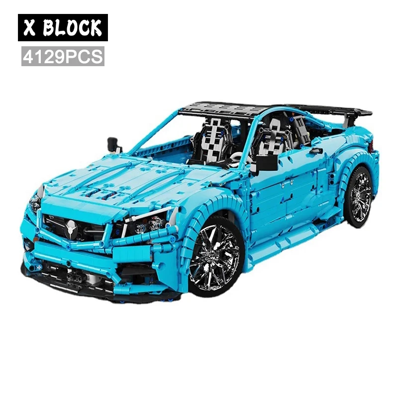 

MOC-60193 Technical Famous Supercar Building Block Bricks Model Assembly Static Sports Racing Vehicles Sets Kids Toys Boys Gifts