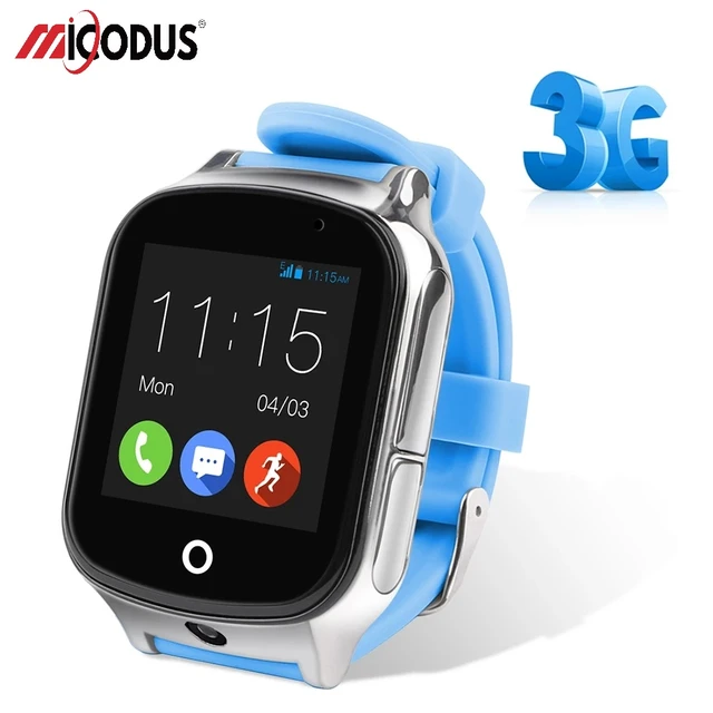 Reloj inteligente con GPS para niños, dispositivo rastreador 3G A19, resistente al SOS, alarmas inteligentes, cámara, en tiempo real, pantalla táctil, WIFI, aplicación gratuita - AliExpress