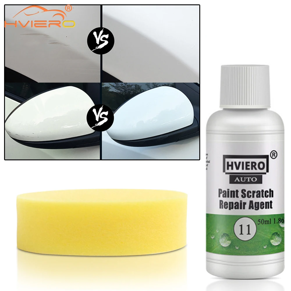 20-50ml Polishing Paste Wax Car Scratch Repair Agent Hydrophobic Paint Care Painting Waterproof Scratches Remover Glass Cleaning Polishing Powder