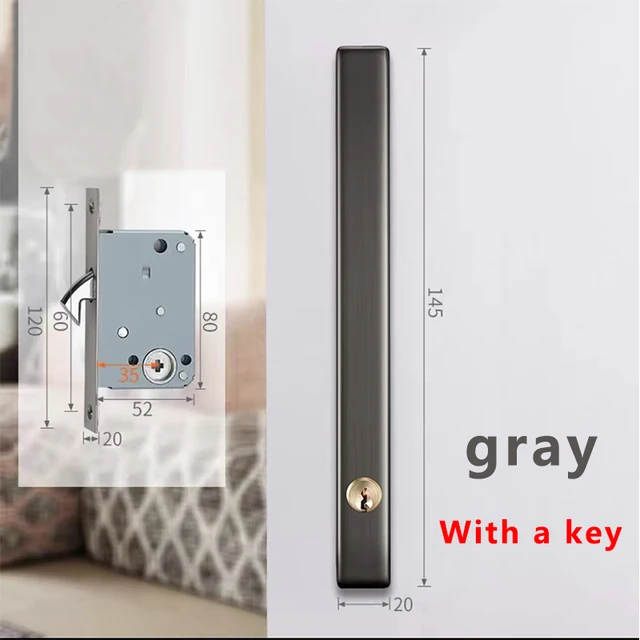 Gray. - With a key