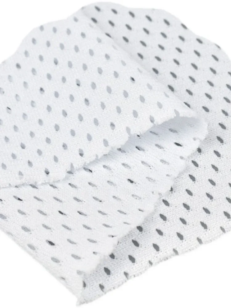 75D Mesh Fabric By The Meter for T-shirt Coat Pants Sport Clothes Lining Diy Sewing Needlework Cloth Breathable Soft Plain White