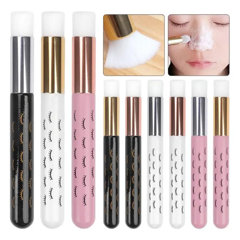 Eyelash Cleaning Brush For Lash Extensions Supplies Lash Shampoo Wash Brush Deep Blackhead Remover Face Clean Makeup