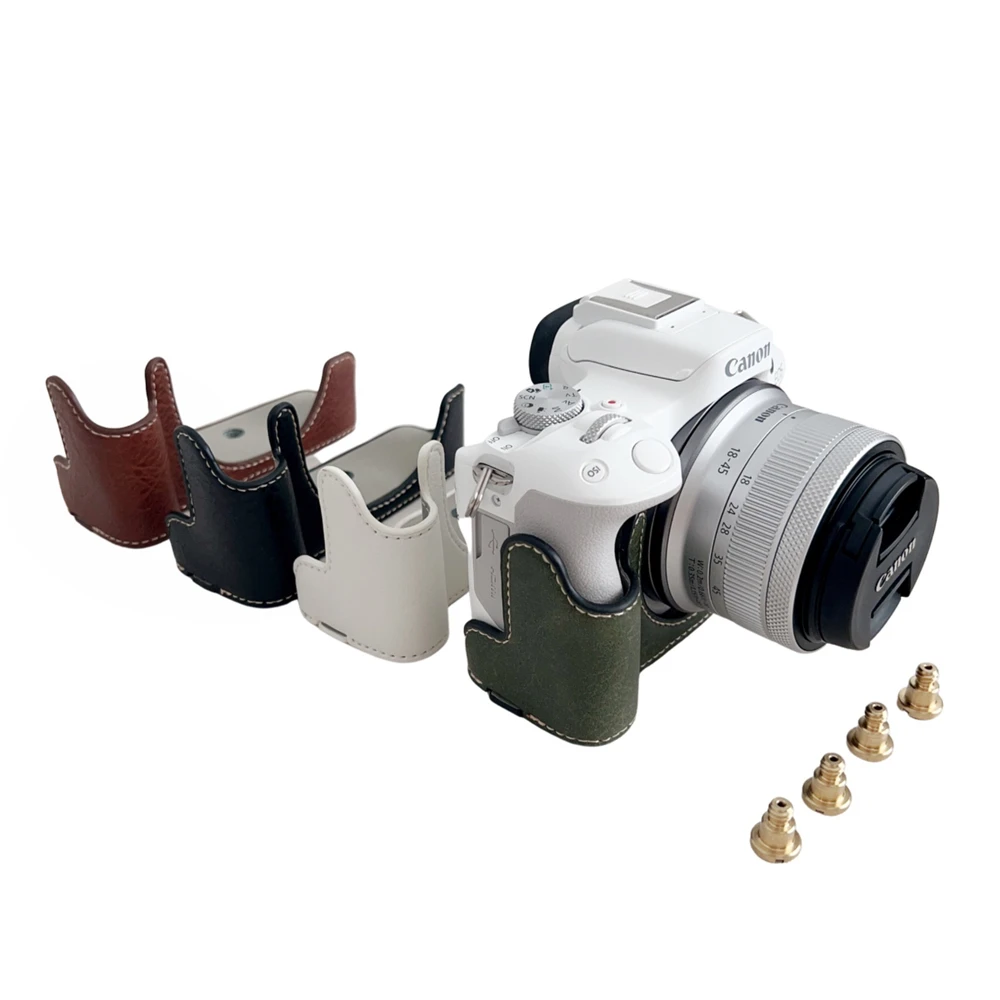 R50 Pu Half Case Body Base Protector Per Fotocamera Canon Eos R50