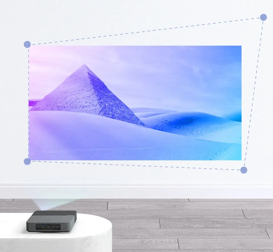 Formovie S5 1080P Laser Projector Fengmi 1100Ansi Lumens Home Theater System Portable Mini ALPD MEMC Proyector 4