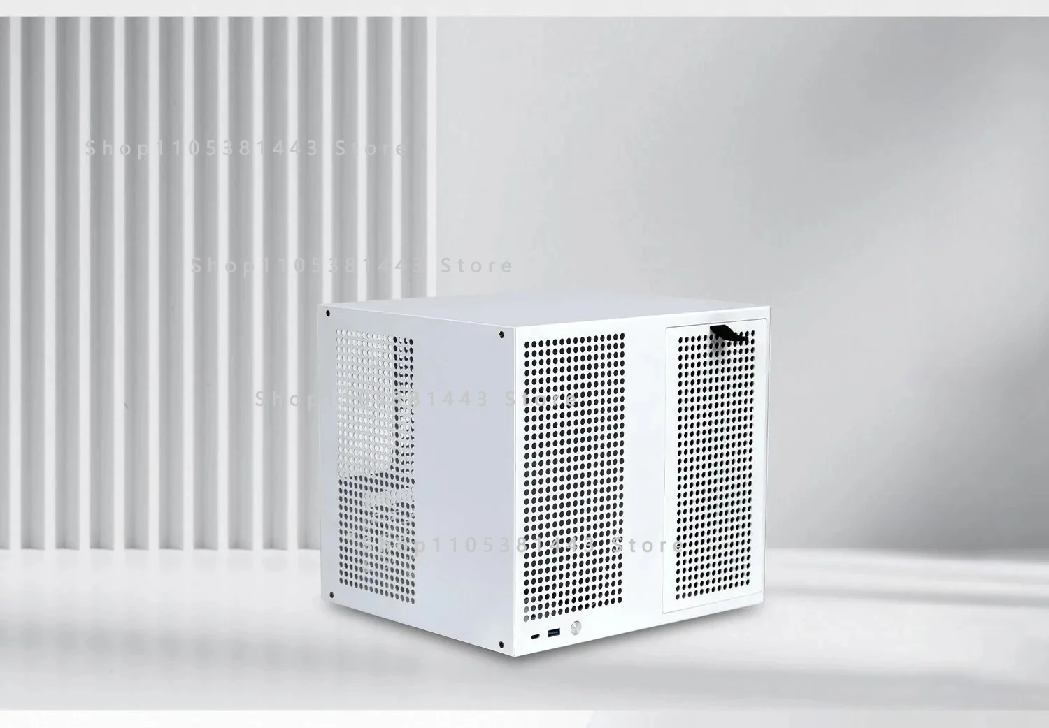 ATX 전원 공급 장치, MATX 마더보드, 풀하이트 PCIE, 21.8L 사지타리우스 8베이 NAS 섀시