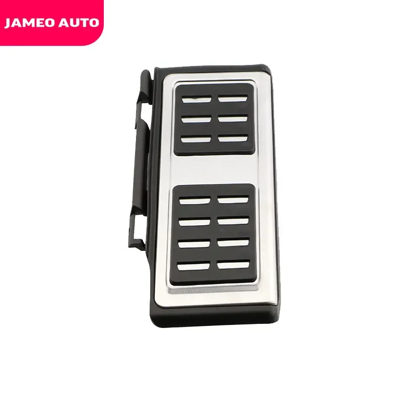 Stainless Steel Car Fuel Brake Pedal Rest Foot Pedals Cover for Volkswagen VW Skoda Kodiaq car accessories car pedals pedal cover stainless steel pedal cover