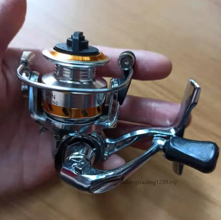 Best Full Metal Mini Fishing Reel 500 Size Spinning Reels All metal Spool  Wheel Ice Raft Lure Bait Casting Wheels Tackle