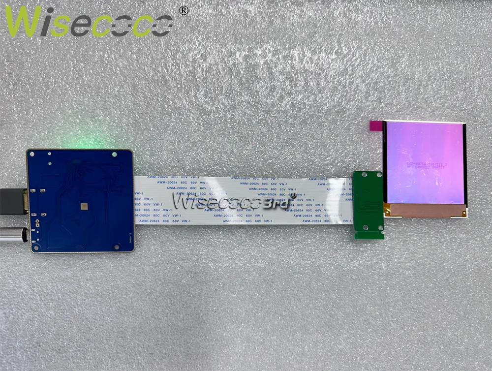 Wisecoco-tela Lcd Quadrada Raspberry pi Painel Mipi Driver Board Alta Resolução 720x720 1:1 450 Nits - Imagem 5