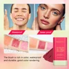 pixiBlush Cosmetic Blush Makeup Products Make Up Blusher Cosmetics Pink Blush in Bar Korean Palette Long lasting Matte Stick 4