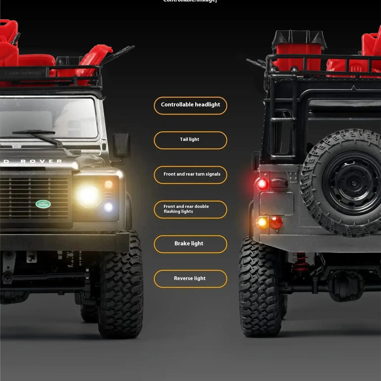 MN98 MN99S MN78 4륜구동 RC카 1/12 풀 스케일 RC 크롤러 2.4G 무선 조종 자동차 등반 오프로드 60분 작동 LED RC 장난감 선물