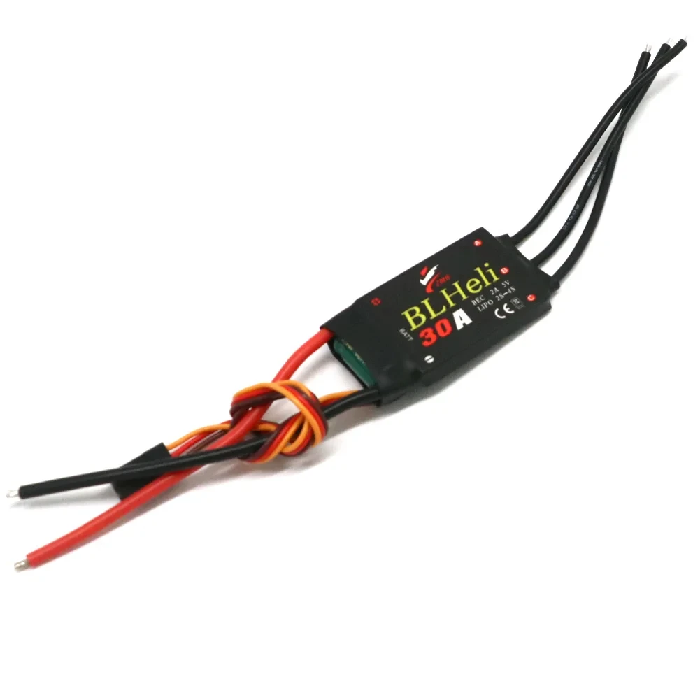 BLHeli Brushless ESC 12A 20A 30A 40A 50A 60A 80A mit UBEC für Quadcopter Flugzeugmodell Starrflügler Multi-Axis DIY FPV RC Drohne – Detail 9