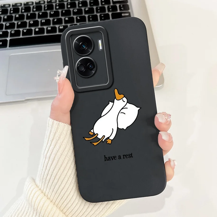 Shockproof Soft Liquid Silicone Phone Case with Popular Flower Design