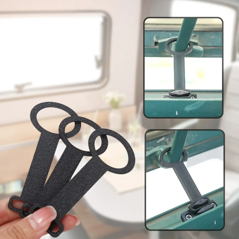 1/2/4PCS Fixator for Polyplastic Easyinstall Caravan Window Safety Plastic Lock Accessories RV Window Ventilation Limiters