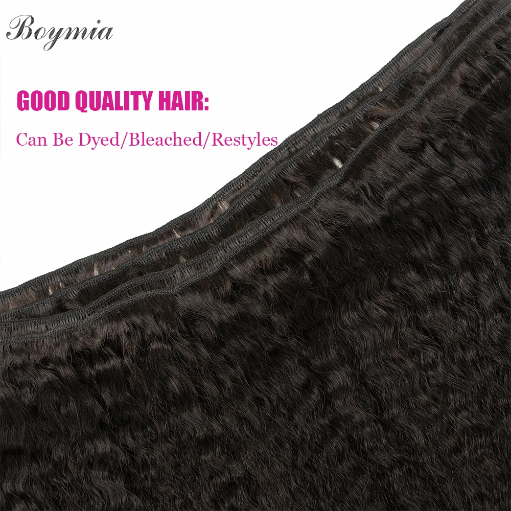 Kinky Straight Human Hair Extension Brazilian Remy Human Hair Bunldes Weft 100g/pack Kinky Straight Extension For Black