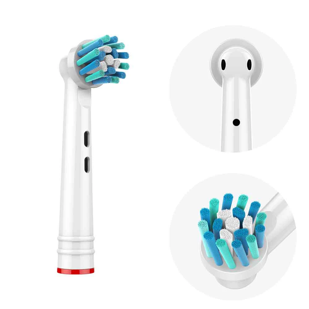 Replacement Brush Heads for Oral B Cross Generic Electric Toothbrush Heads Quality Action Bristles Nozzles for Oralb
