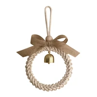 INS Nordic Style Baby Rattles Handmade Wooden Shell Wind Chimes Kid Room Nursery Hanging Decors Newborn Photography Prop 2