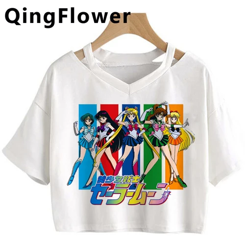 New Kawaii Anime Printing T Shirt 여성 하라주쿠 반팔 재미 Ulzzang Fashion Funny New Top T 셔츠 여성 2