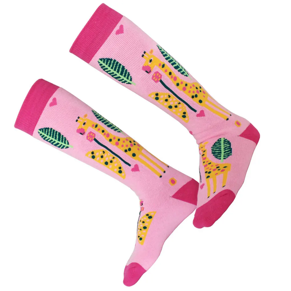 

1 Pair Ski Socks Foot Warmer Multicolored Handy to Wear Winter Supplies