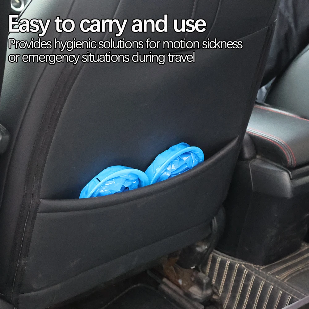 Disposable Car Vomit Cleaning Bags Portable Travel Car Airplane Motion Sickness Nausea Pregnant Emergency Vomit Bag for car storage bag car trash bag