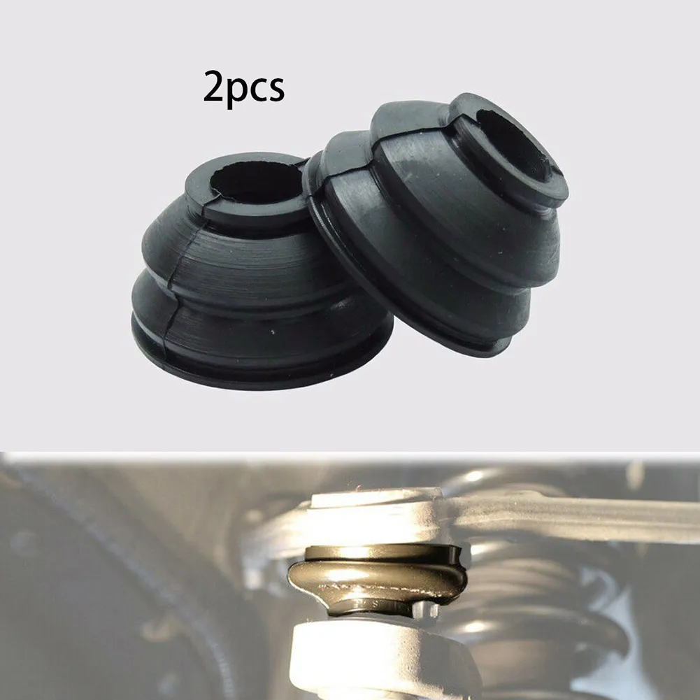 2XBall Joint Boot Car Suspension Steering Ball Joint Rubber Dust Boot Cover Track Tie Turn Rods Ends Set Parts Dust Cover car suspension parts