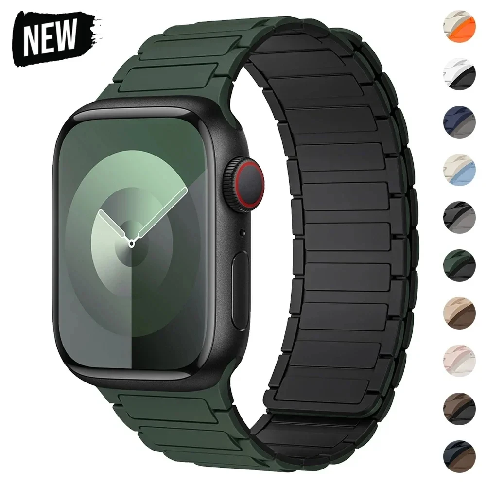 Magnetic Loop Silicone Bracelet