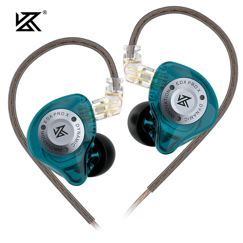 KZ EDX PRO X Dynamic Drive Earphone HIFI Bass Earbud DJ Sport Music Cancelling H