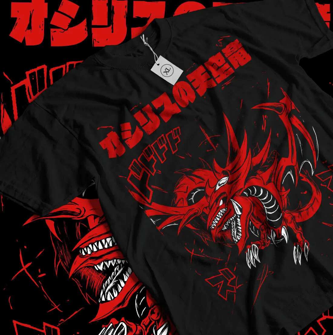 

Slifer T-Shirt Sky Dragon Blue Eyes Ultimate Dragon Yu Gi Oh Anime Gift shirt