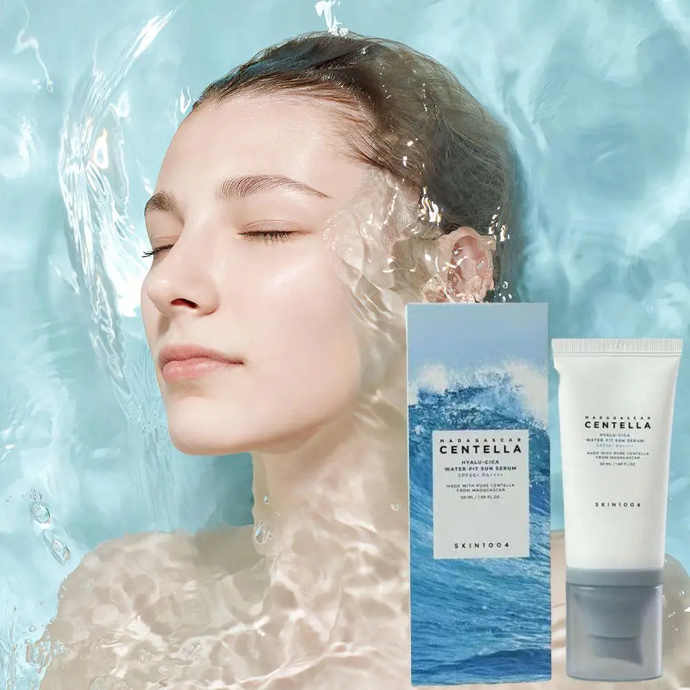 SPF50+ Centella Sunscreen Facial Protector Solar Sunblock Skin Cream Korean Moisturizing Protector Care Body Sunscreen