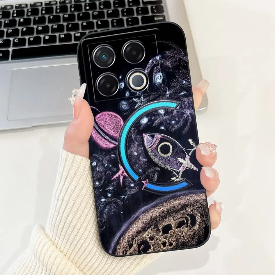 Shockproof Fashion Pattern Soft Silicone Matte Phone Case
