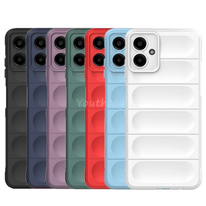 Premium Silicone Liquid Shockproof Case - Protective TPU Rubber Phone Cover
