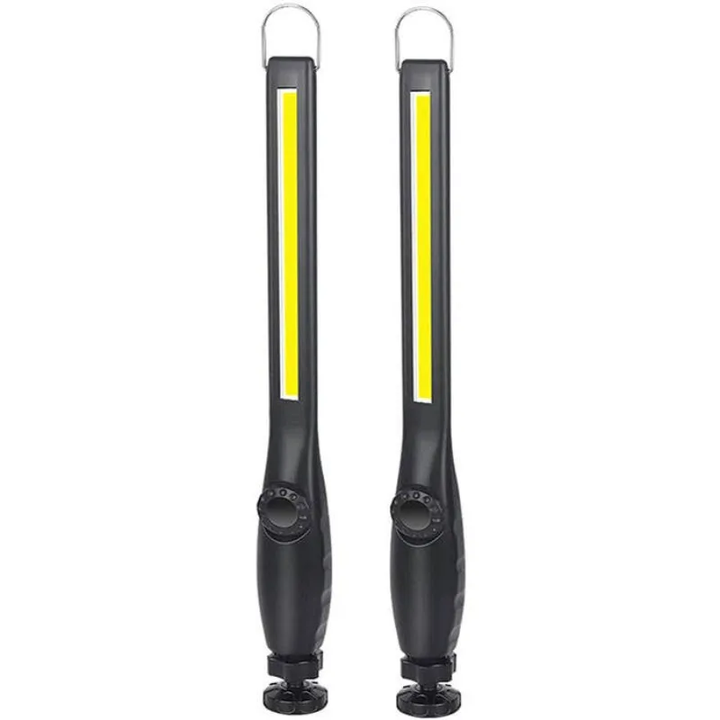 LED Work Light USB Rechargeable COB Work Light Portable Magnetic Cordless Inspection for Auto Repair, Home Use, Workshop