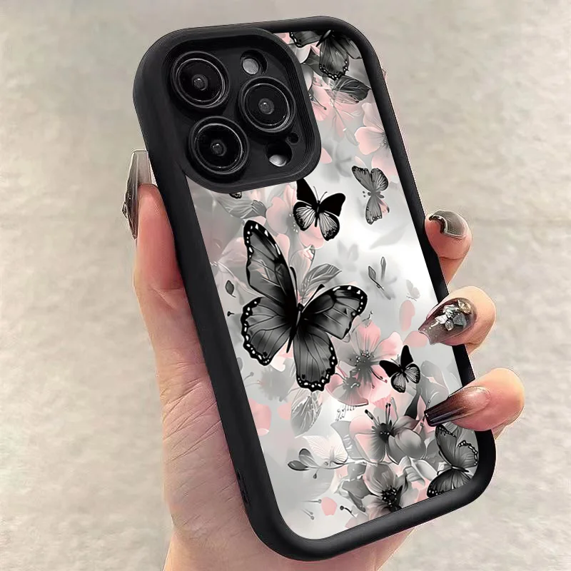 Butterfly Print Anti-Drop Phone Case Cover