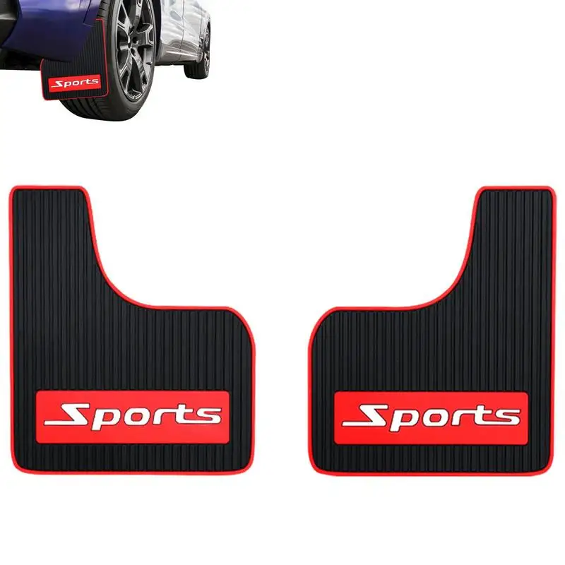 

Guards For Cars 2pcs Universal Mudflaps Car Mud Flaps Universal PVC Mudguard Soft No Collision Front And Rear Guards Mud Flaps