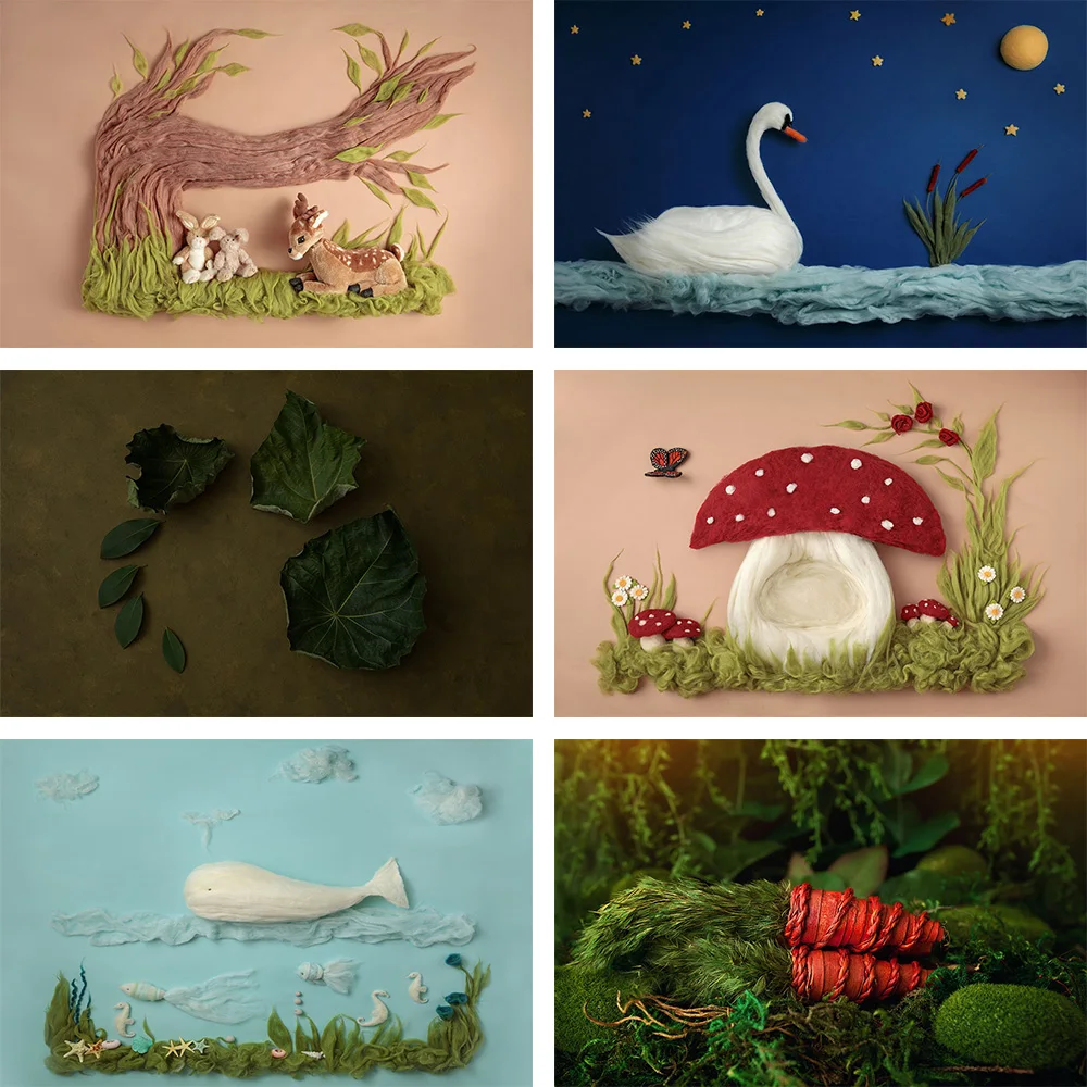 

Фон для фотосъемки новорожденных Mehofond Маленькая детская вечеринка художественный ребенок сто дней фон для фотосъемки реквизит для студии