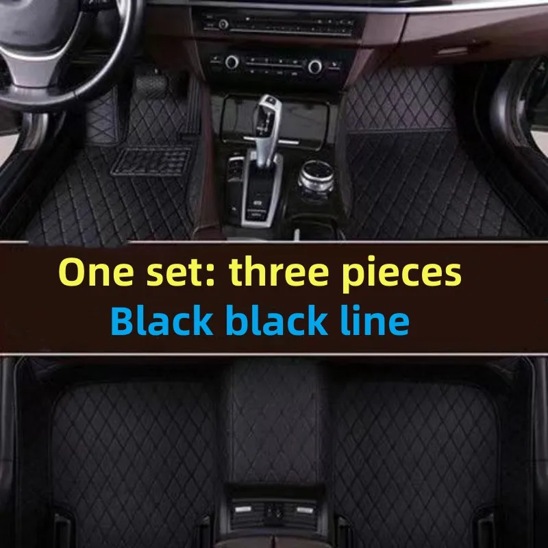 

NEW Luxury Leather Car Floor Mats For BMW 6 Series F06 2012~2023 Durable Carpets Protective Pad Rug Car Accessories 640i 640d