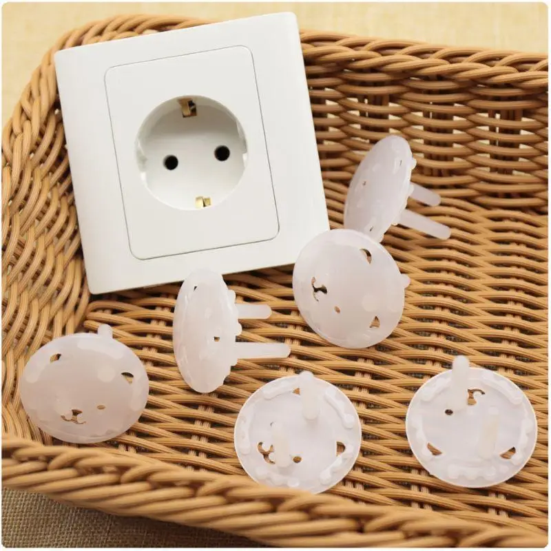 

Protective Outlet Covers Anti-electric Shock Plugs Electric Shock Protection Easy To Install Prevent Electrical Accidents