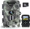 24MP 2.7K Trail Camera IR LED Night Vision 0.2s Motion Activated 120 Detecting Range Waterproof Garden Watching Nature Scouting 1