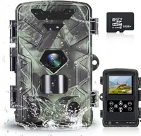 24MP 2.7K Trail Camera IR LED Night Vision 0.2s Motion Activated 120 Detecting Range Waterproof Garden Watching Nature Scouting 1