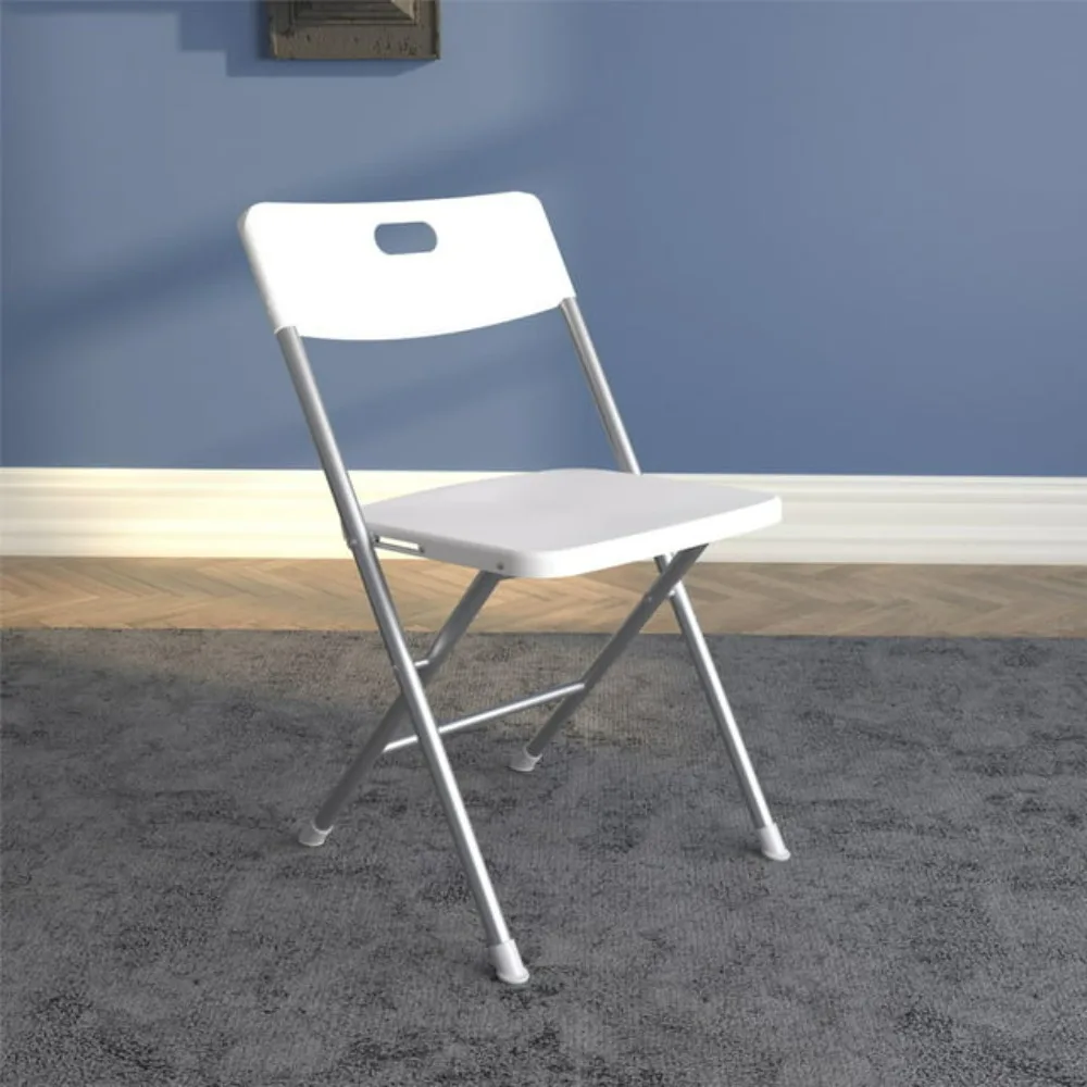 

4-Pack Foldable Chair Free Shipping Lounge Chairs Resin Seat & Back Folding Chair Living Room Furniture Home