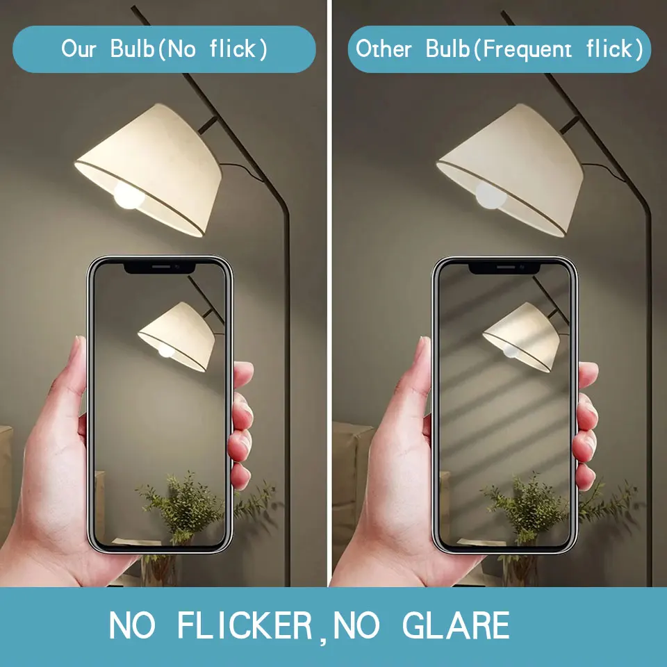 6PCS LED Bulb AC220V E27 E14 B22 3W 6W 9W 12W 15W 18W 20W Low Energy Consumption Living Room Home Energy Saving LED Light Bulbs