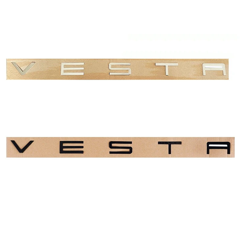 

Автомобильный ABS задний багажник с буквами в багажнике логотип эмблема значок наклейка для Лада Веста SW корсс Украшение Аксессуары для стайлинга