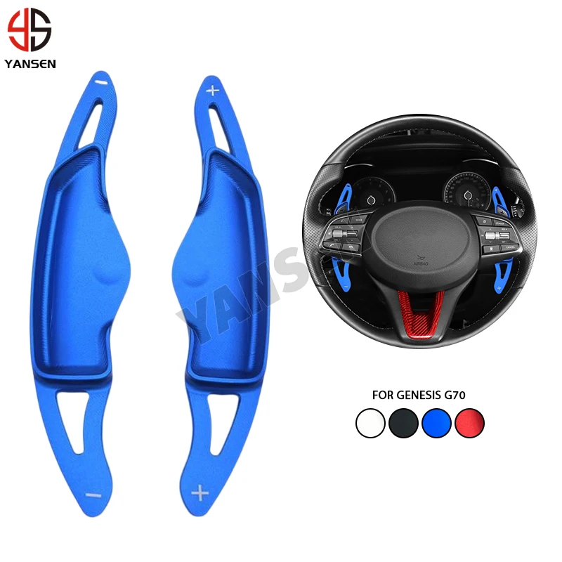 For Kia Sportage NQ5 K5 DL3 Sorento MQ4 Stinger Tucson NX4 Shift Paddle Gear Extender Shifter Steering Wheel DSG Extension Decal